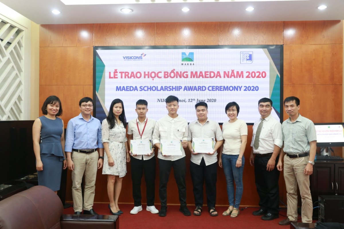 Lễ trao học bổng MAEDA năm 2020